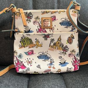 Dooney and Burke Disneyana DisneyLand Crossbody Purse